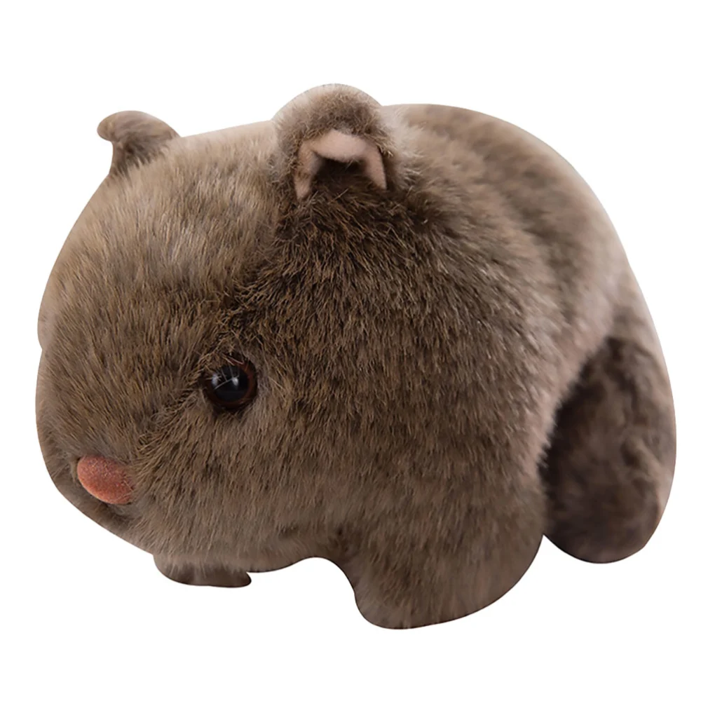 1pc Guinea Pig Toy Stuffed Plush Doll Cavy Design Ornament Sofa Arranging Ornament Household Supply Random Color