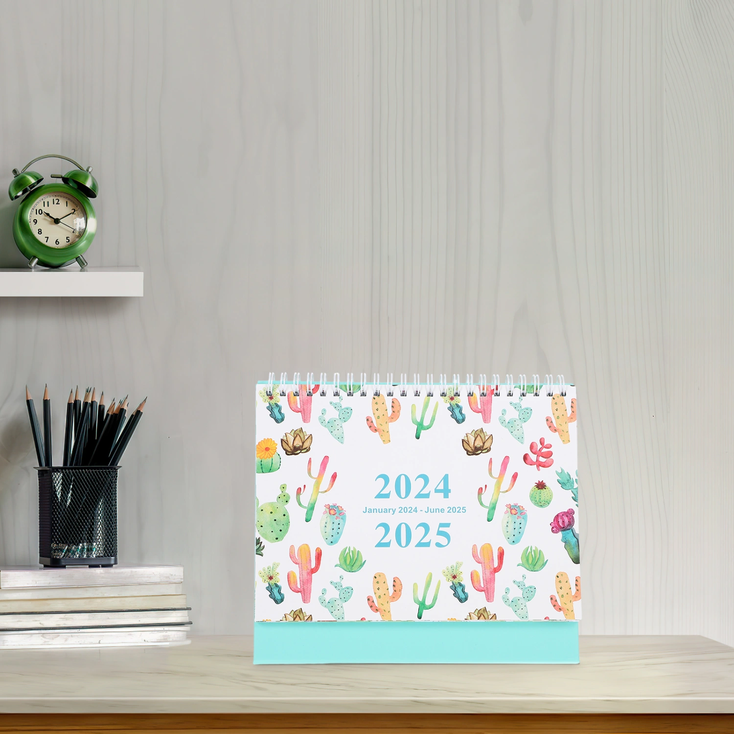 Desk Calendar 2024 Desk Calendar Ornament Stand Up Flip Calendar Decor Desktop Calendar