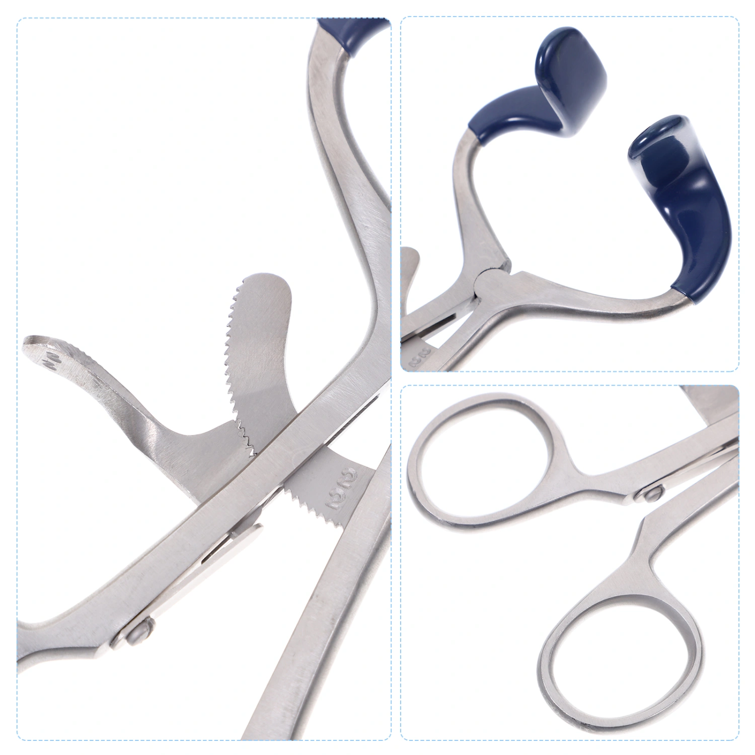 Practical Dental Mouth Opener Stainless Steel Mouth Opener Dental Accessory (Size L)