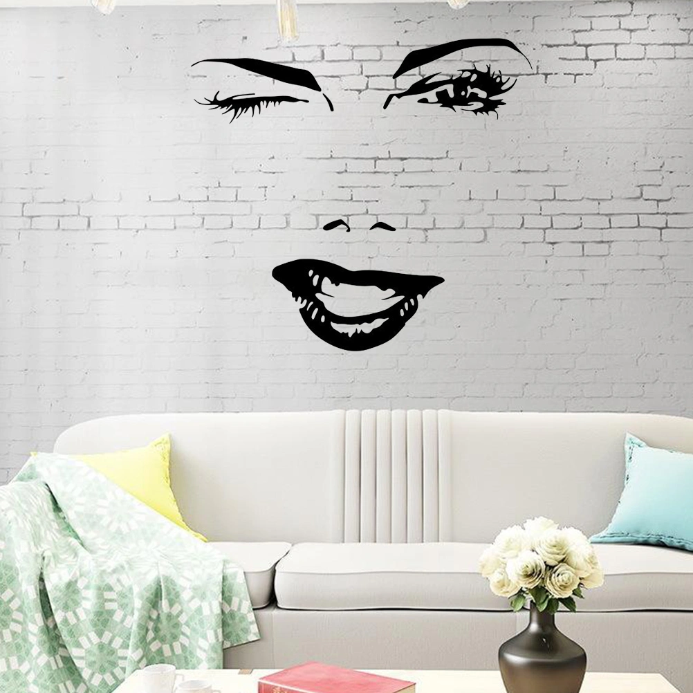 Wall Vinyl Decal Home Decor Art Sticker Beauty Salon Mural Art Black