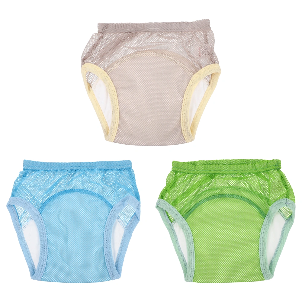 3pcs Baby Cotton Training Pants Breathable Toddler Potty Training Underwear