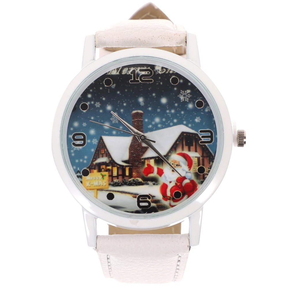 1pc Santa Claus Quartz Watch Creative Gift Watch Quartz Watch for Christmas