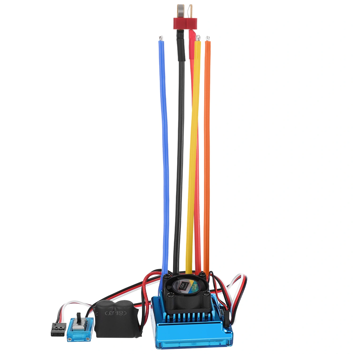 TEHAUX 120A ESC Brushless Electric Speeds Controller Dust-Proof for RC 1:10/1:8 Car
