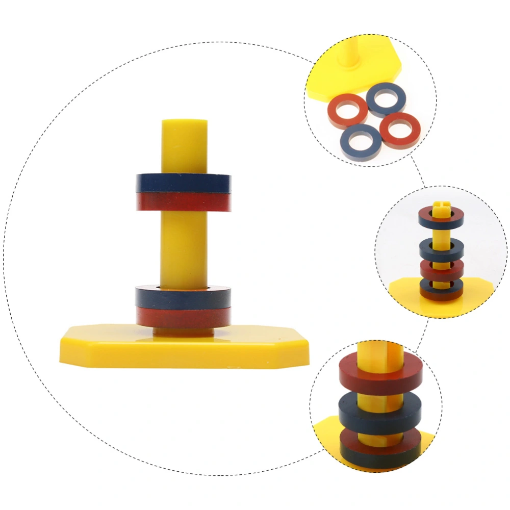 1 Set Magnetic Ring Toy Magnetic Equipment Science Experiment Toy for Kids