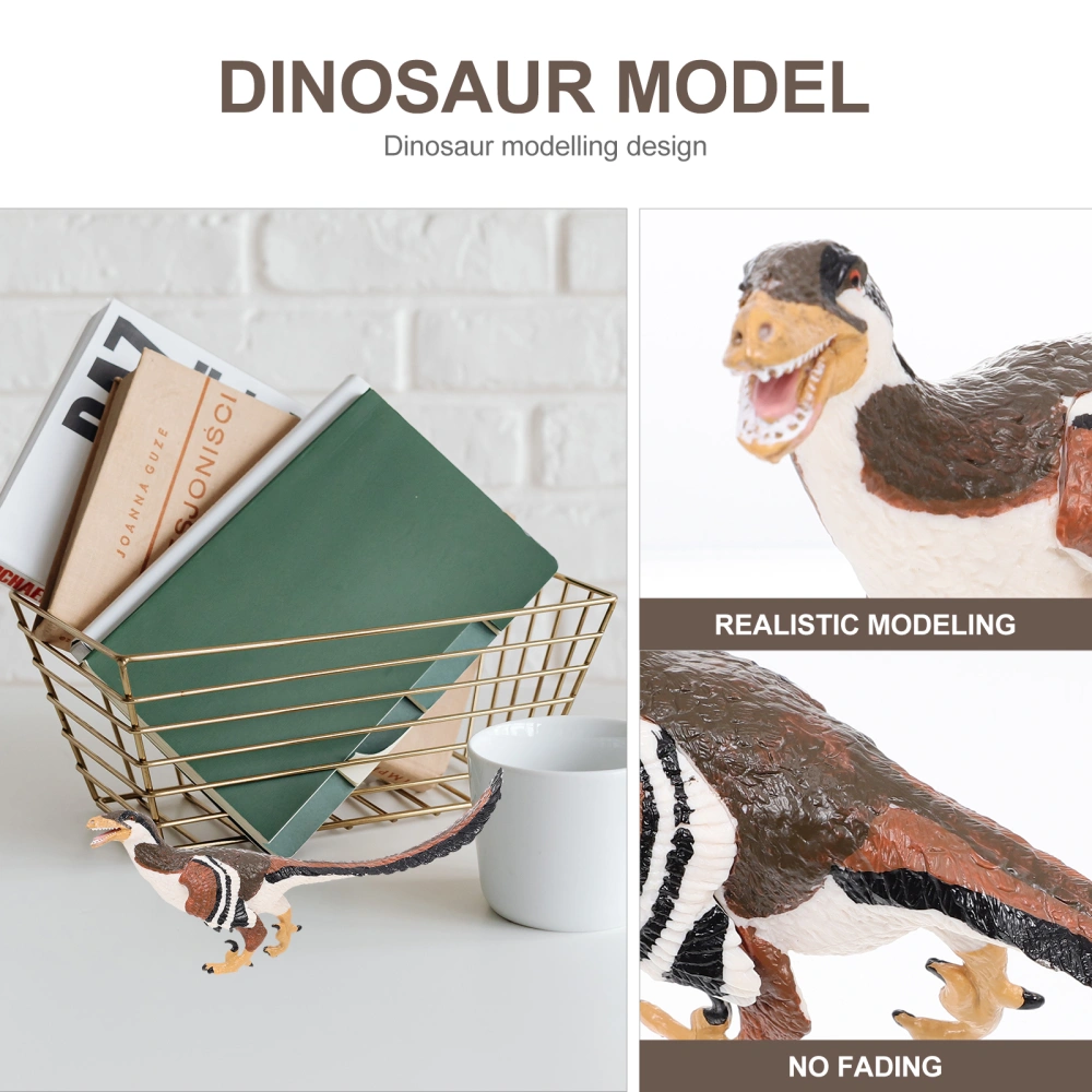 Simulated Dinosaur Model Adornment Kids Dinosaur Toy Dinosaur Shape Ornament