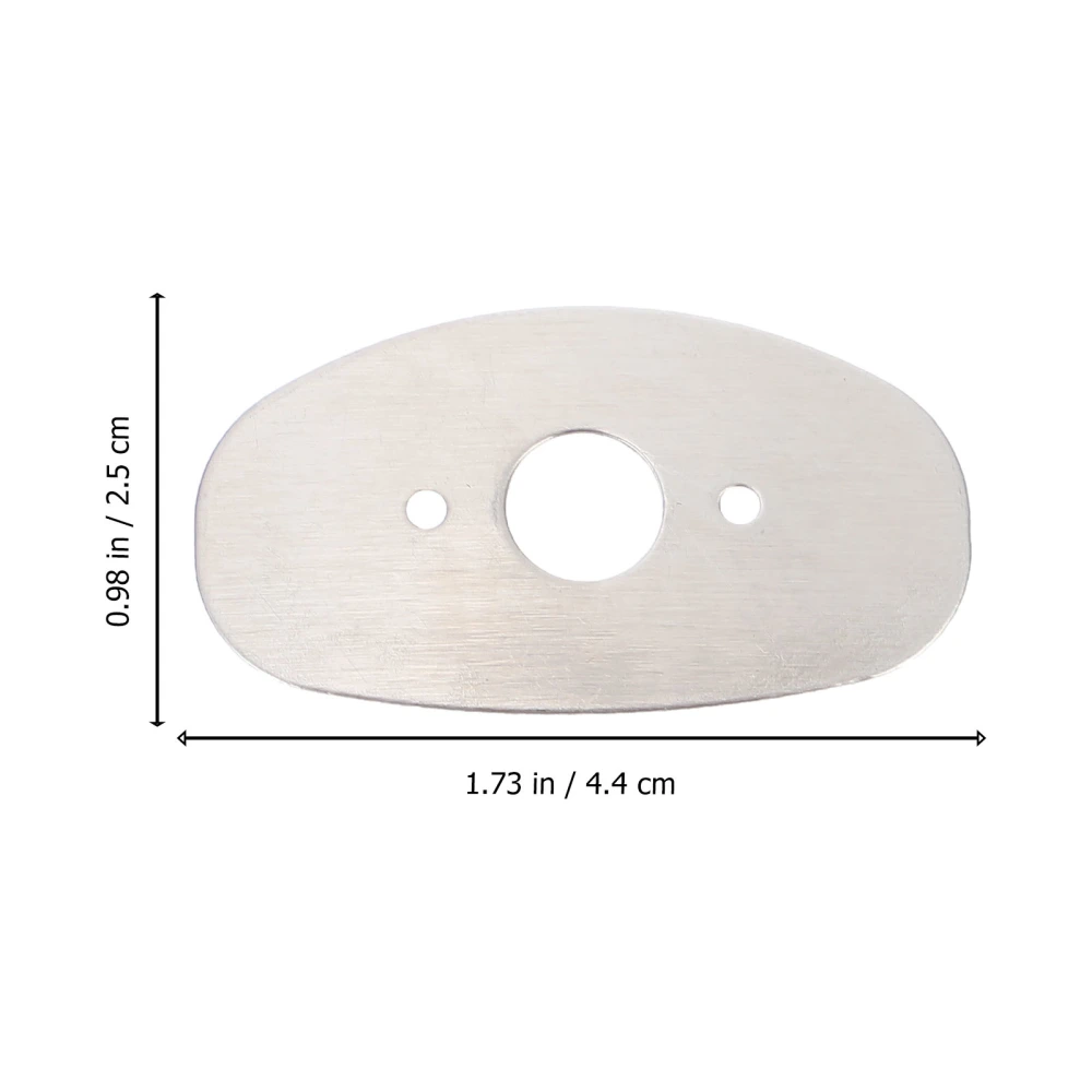 2pcs Glasses Equipment Accessories Edges Grinding Machine Template Gaskets