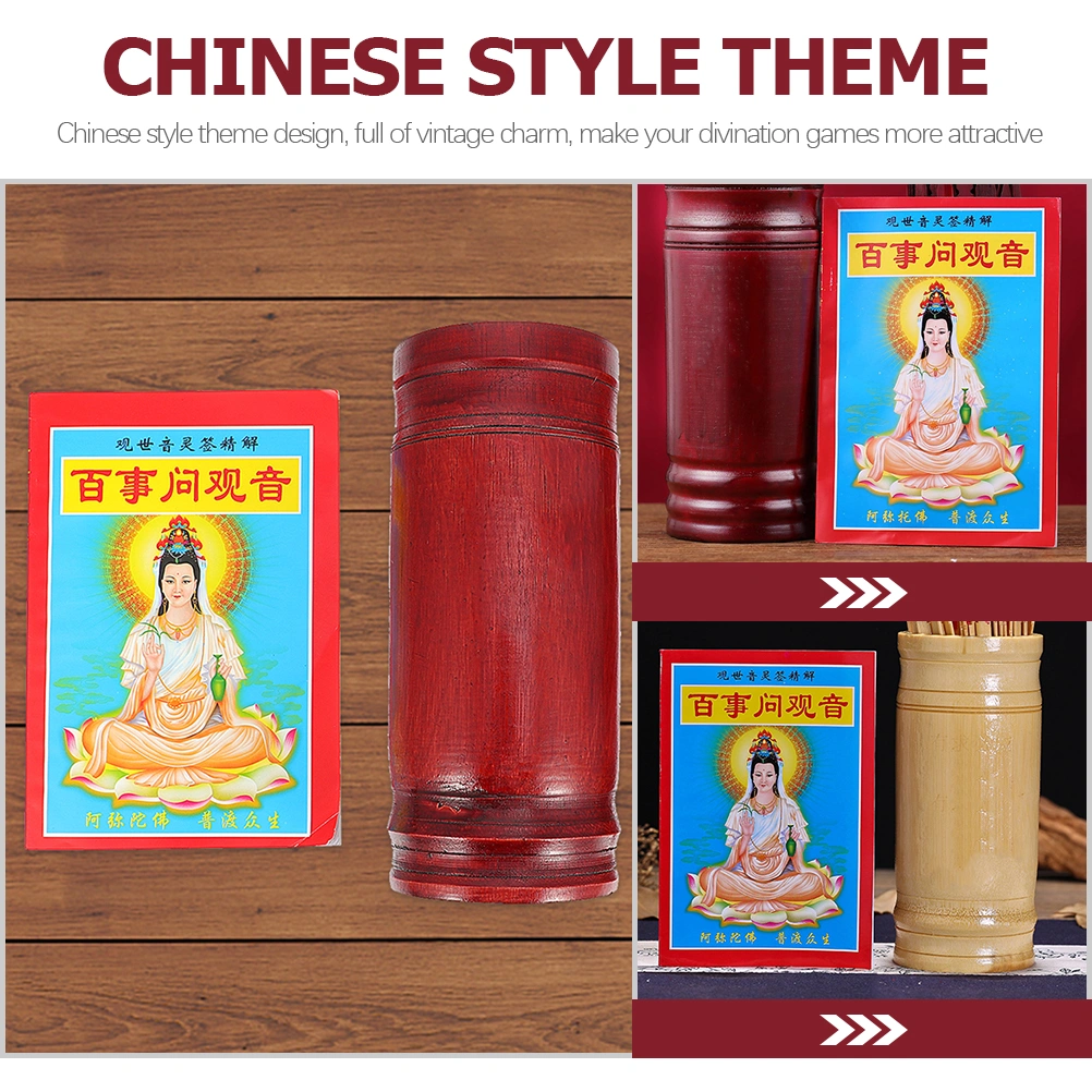 Buddhist Divination Book Chinese Fortune Telling Prop Buddhist Divination Supply