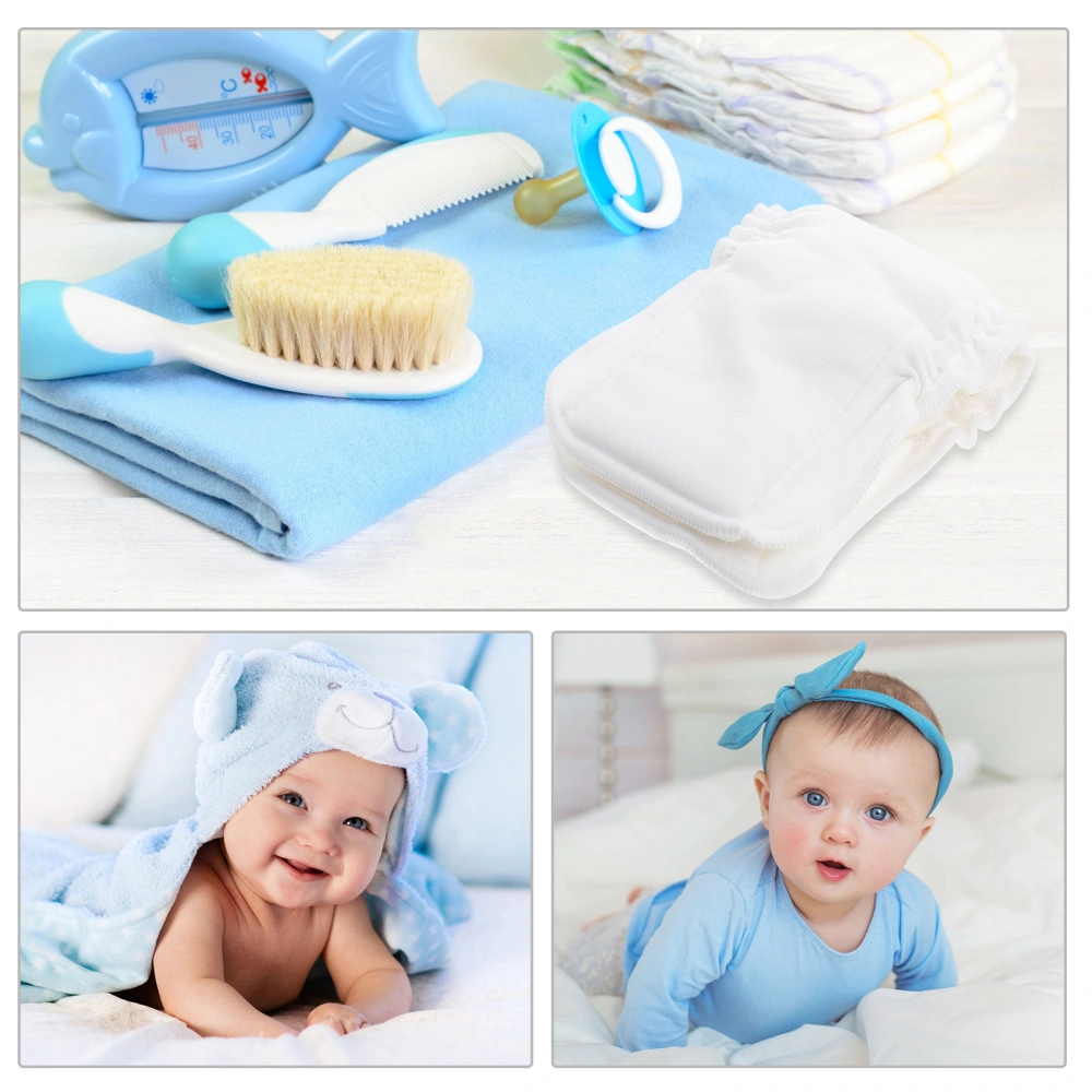 3Pcs Reusable Baby Diapers Water Absorbing Infant Diapers Washable Baby Diapers Baby Supplies