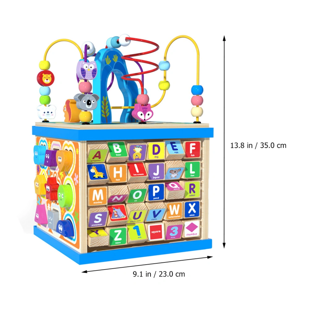 1 Set of Multi-functional Kids Game Toy Bead Maze Children Educational Toys