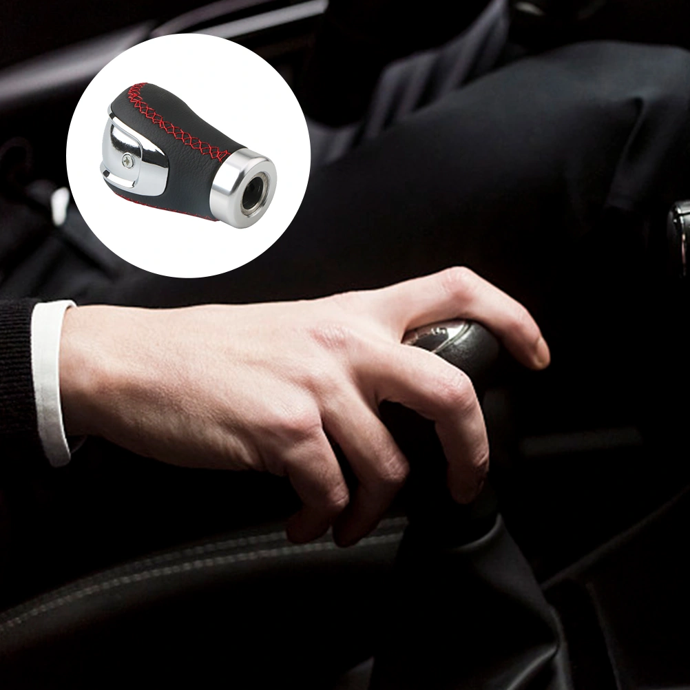 1 Set of Gear Shifting Knob 5 Gear Shifting Knob Head with Adhesive and Adapters