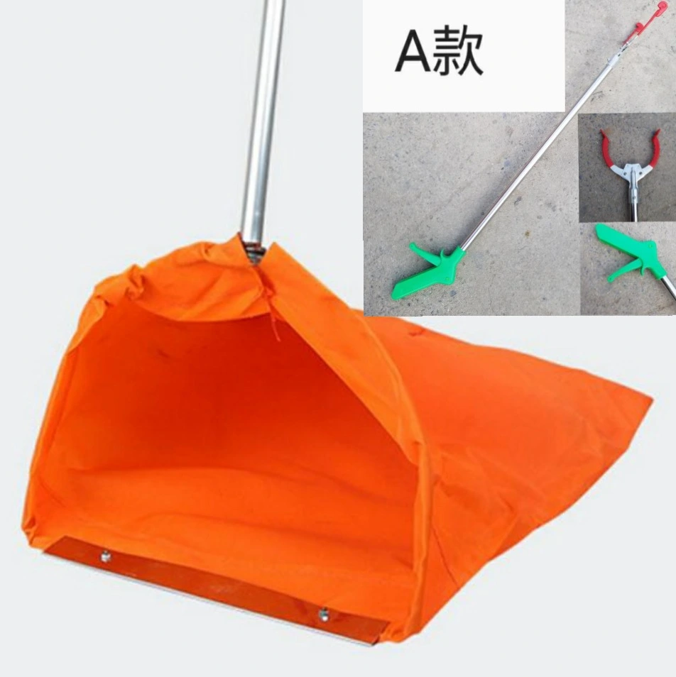 Dust Pan Bag Household Cleaning Tool Garden Fabric Dustpan Sanitation Tool for Outdoor