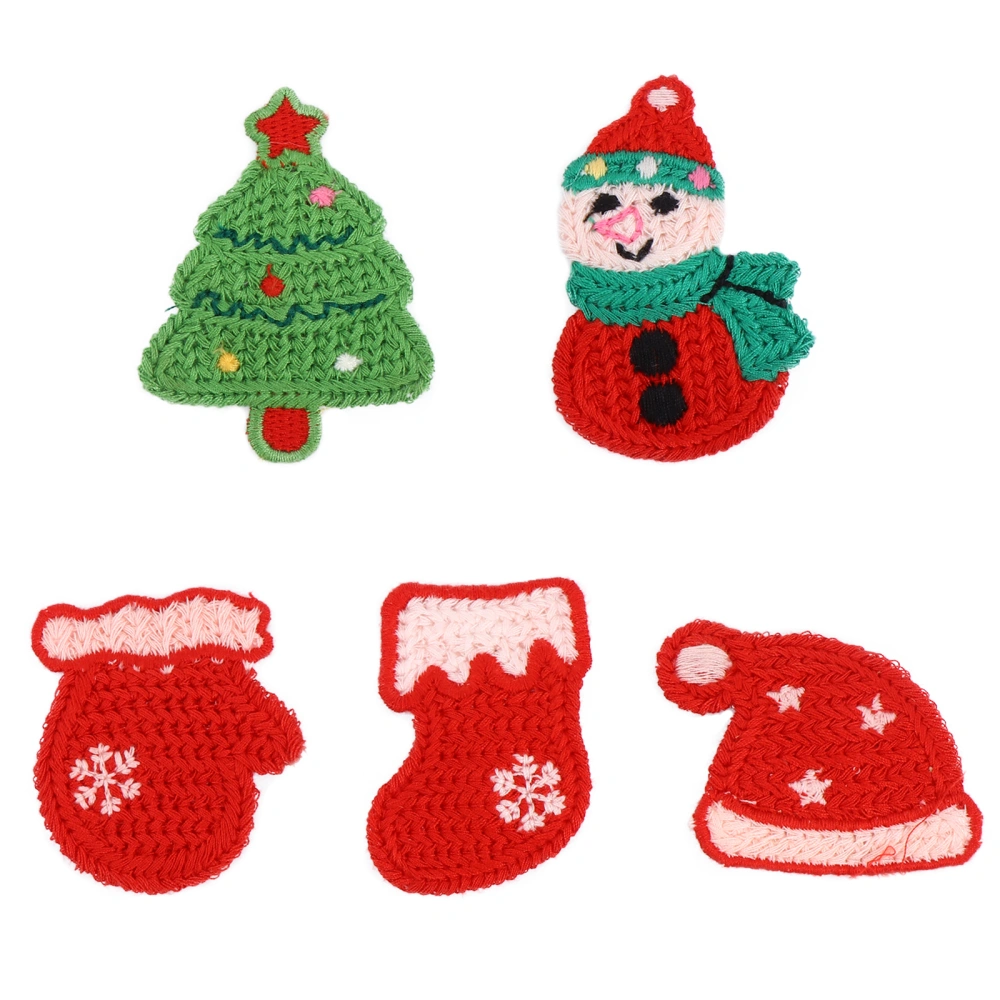 5Pcs Creative Christmas Kids Headdress Hairpins Decorative Hair Clamps