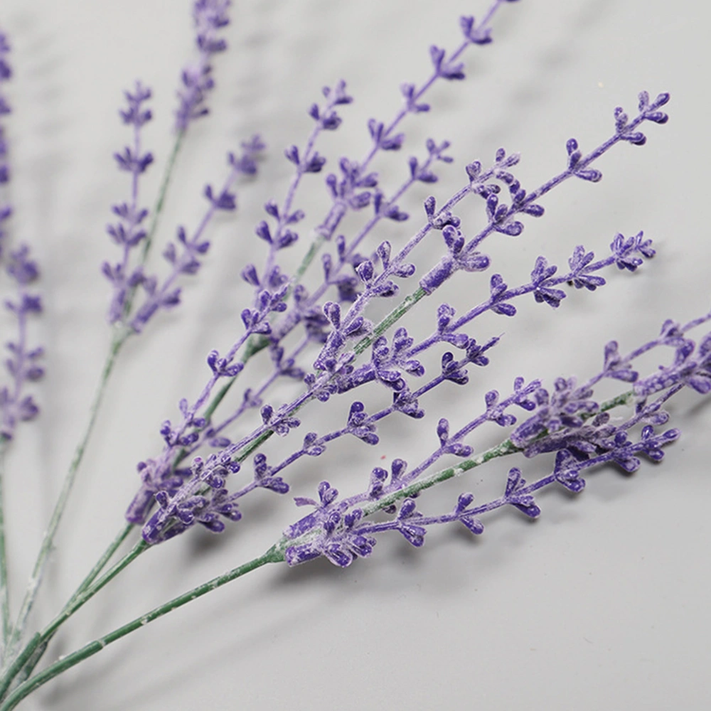 Artificial Lavender with Stems Decorative Fake Lavender Simulation Lavender Decor