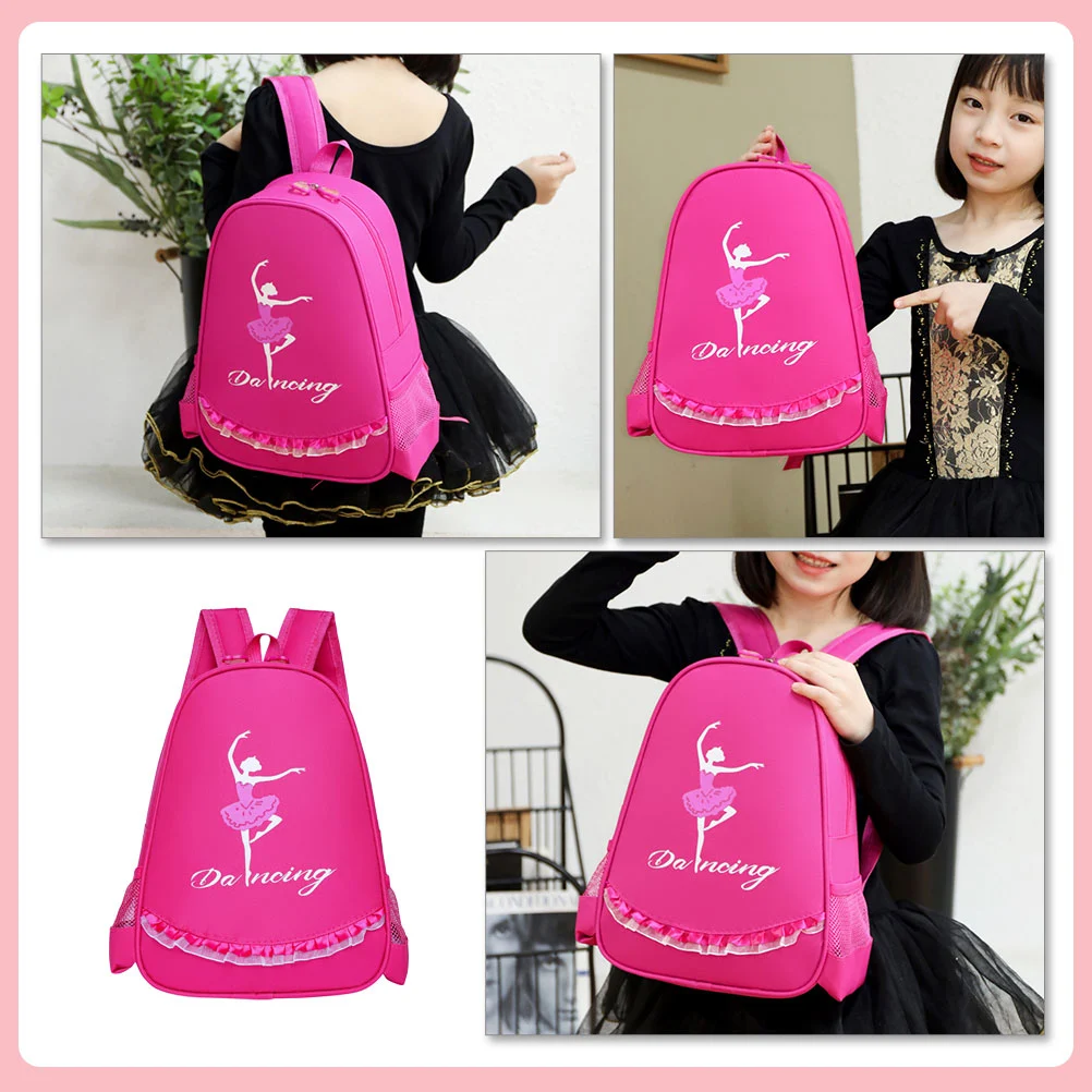 Fashion Dancing Schoolbag Kids Ballerina Backpack Delicate Backpack for Girl