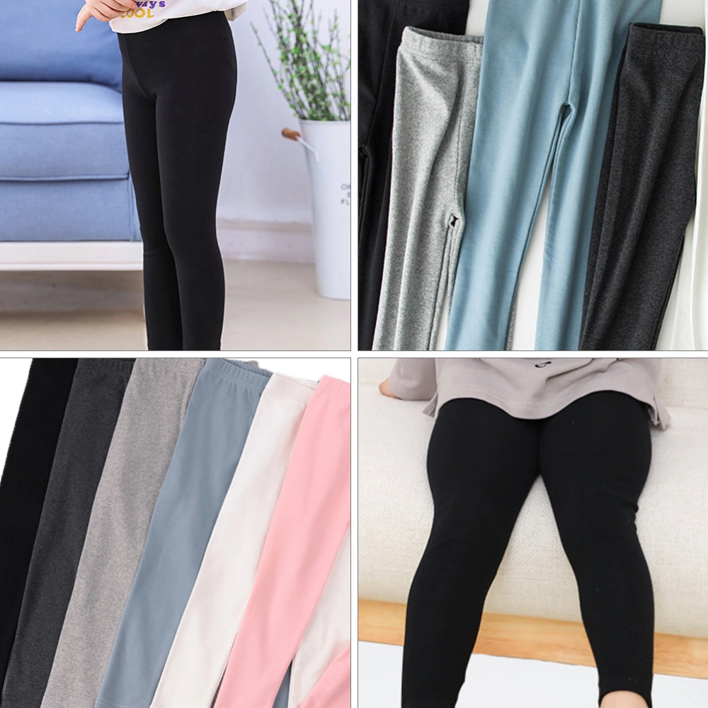 1pc Elastic Purified Cotton Girl Leggings Comfortable Girl Pants for Girl