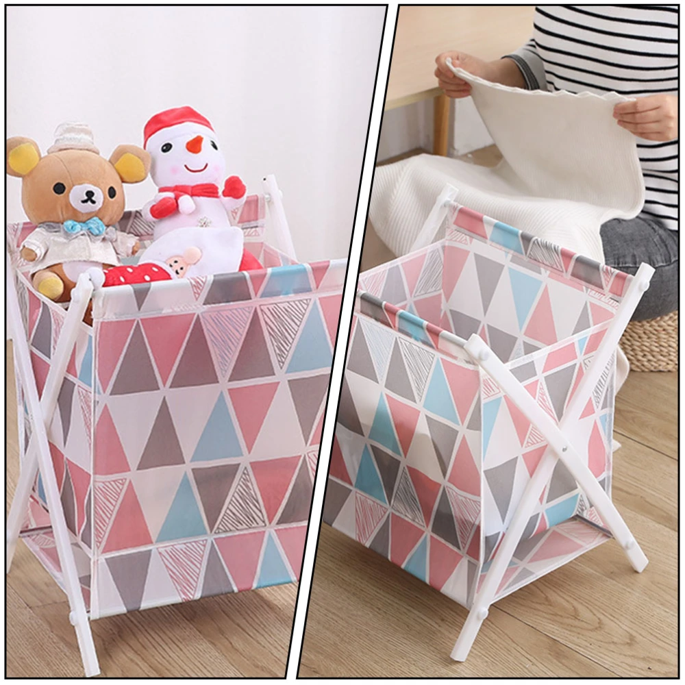 1pc Simple Household Bathroom Dirty Clothes Storage Basket for Home Hotel