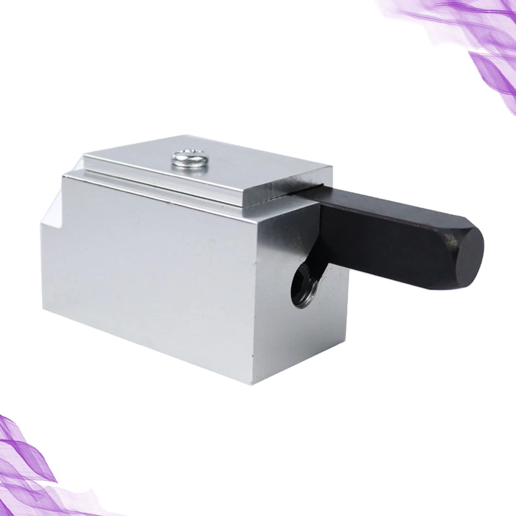 1Pc Woodworking Tool With Right Angle Chisel Angle Square Chisel Recessed Hinged Door Lock Groove(Silver)