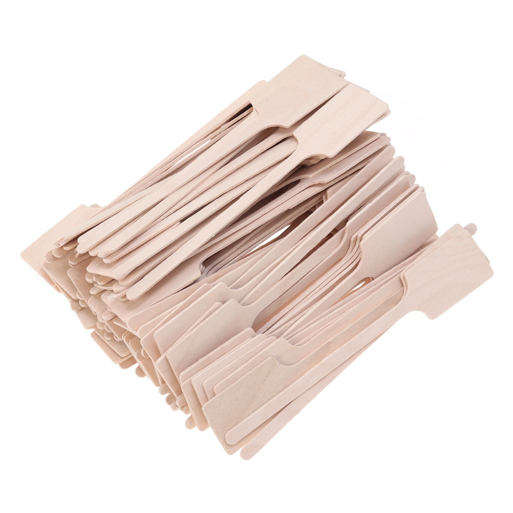 100pcs Disposable Coffee Stirrer Wood Coffee Stirring Rod Tea Stick