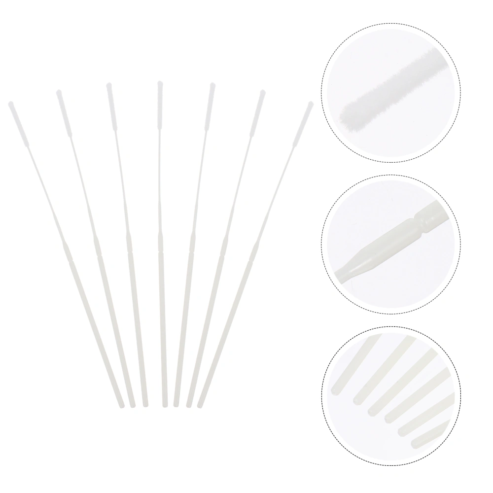 20Pcs Specimen Collection Swabs Safe Flocking Swabs Disposable Nasal Swabs