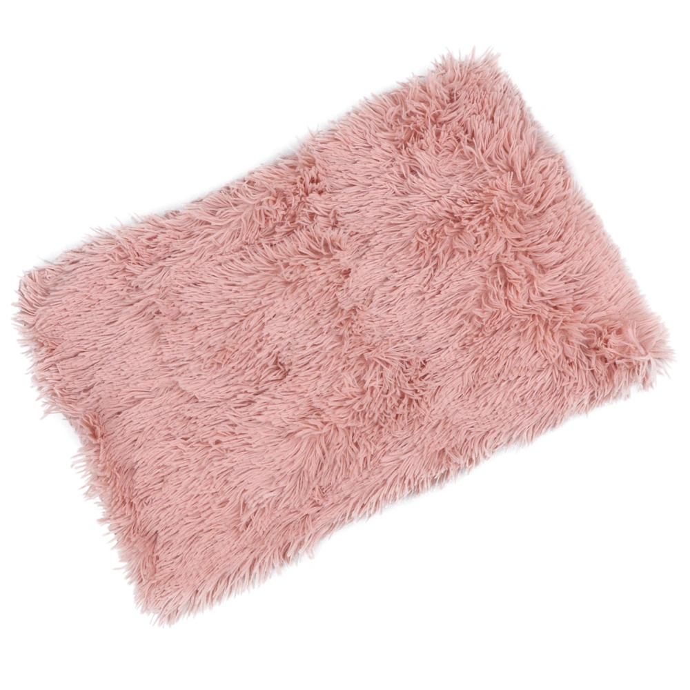 1Pc Comfortable and Plush Pets Blanket Dog Blanket Cat Warm Sleep Mat Pet Supplie Size S(Pink)