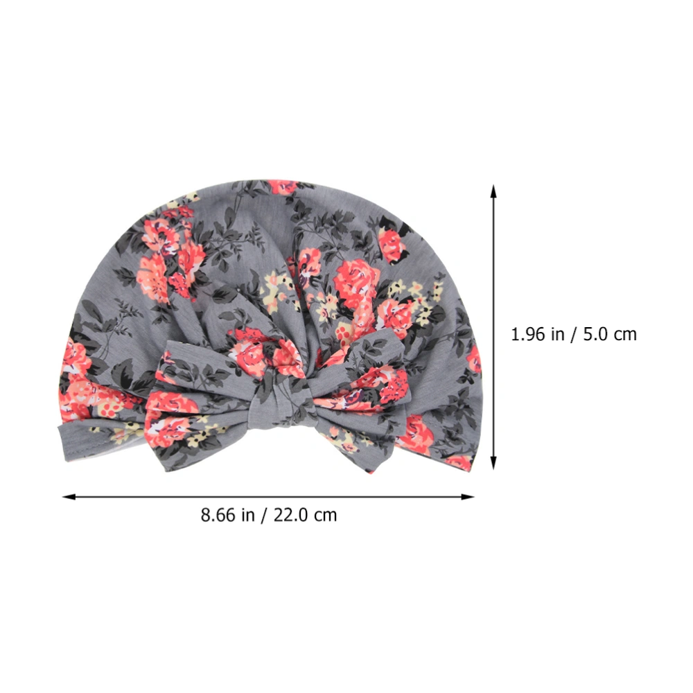 2Pcs Children Hat Sleeping Baby Headwear Sleeping Headpiece (Random Style)