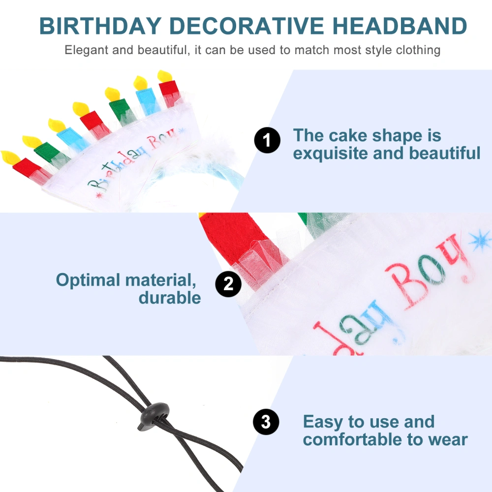 Birthday Party Headband Beautiful Headdress Lovely Decorative Headdress