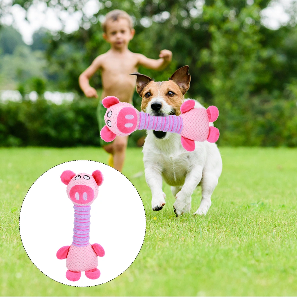 Exquisite Dog Chewing Toy Cartoon Pet Plush Toy Puppy Teething Pet Supply