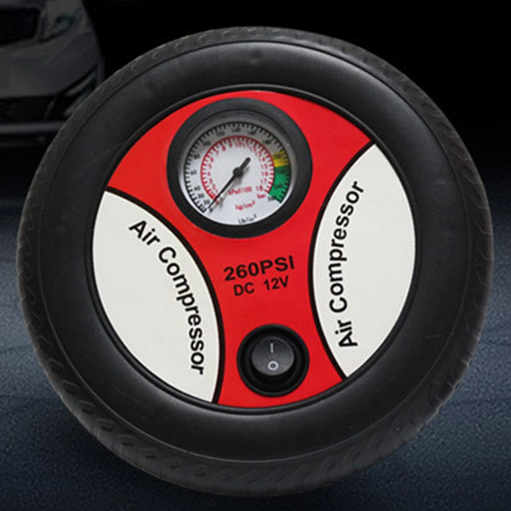 260PSI DC 12V Air Compressor Pump Portable Tire Inflator for Car