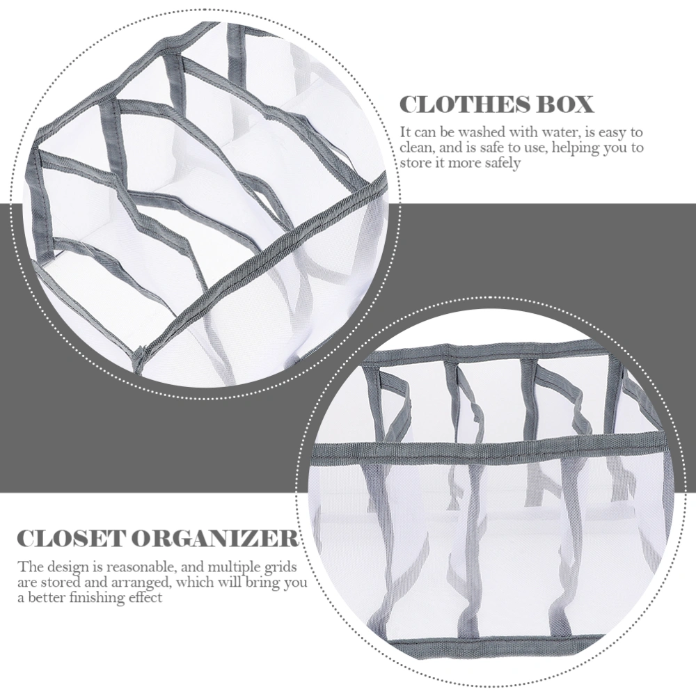 Household Closet Organizer Multi-grid Pants Organizer Multi-function Clothes Organizer