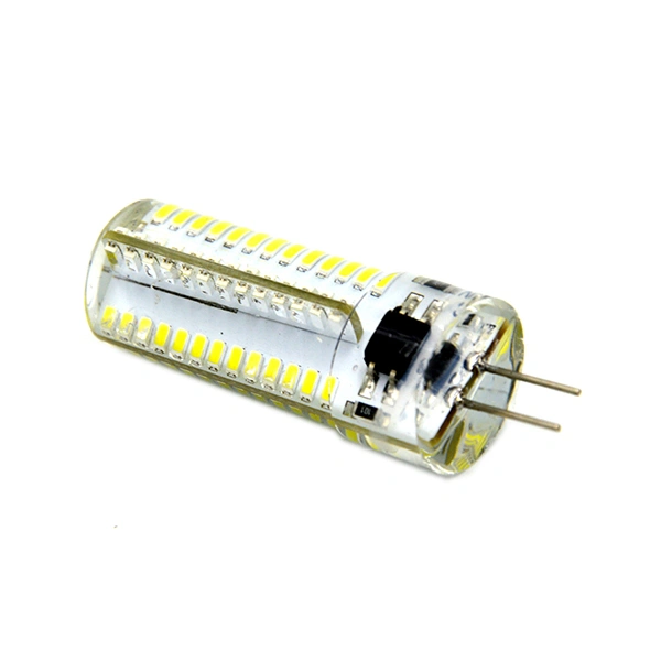 2pcs G4 AC 220V 5W SMD 3014 104-LED Light Bulb Lamp (White)