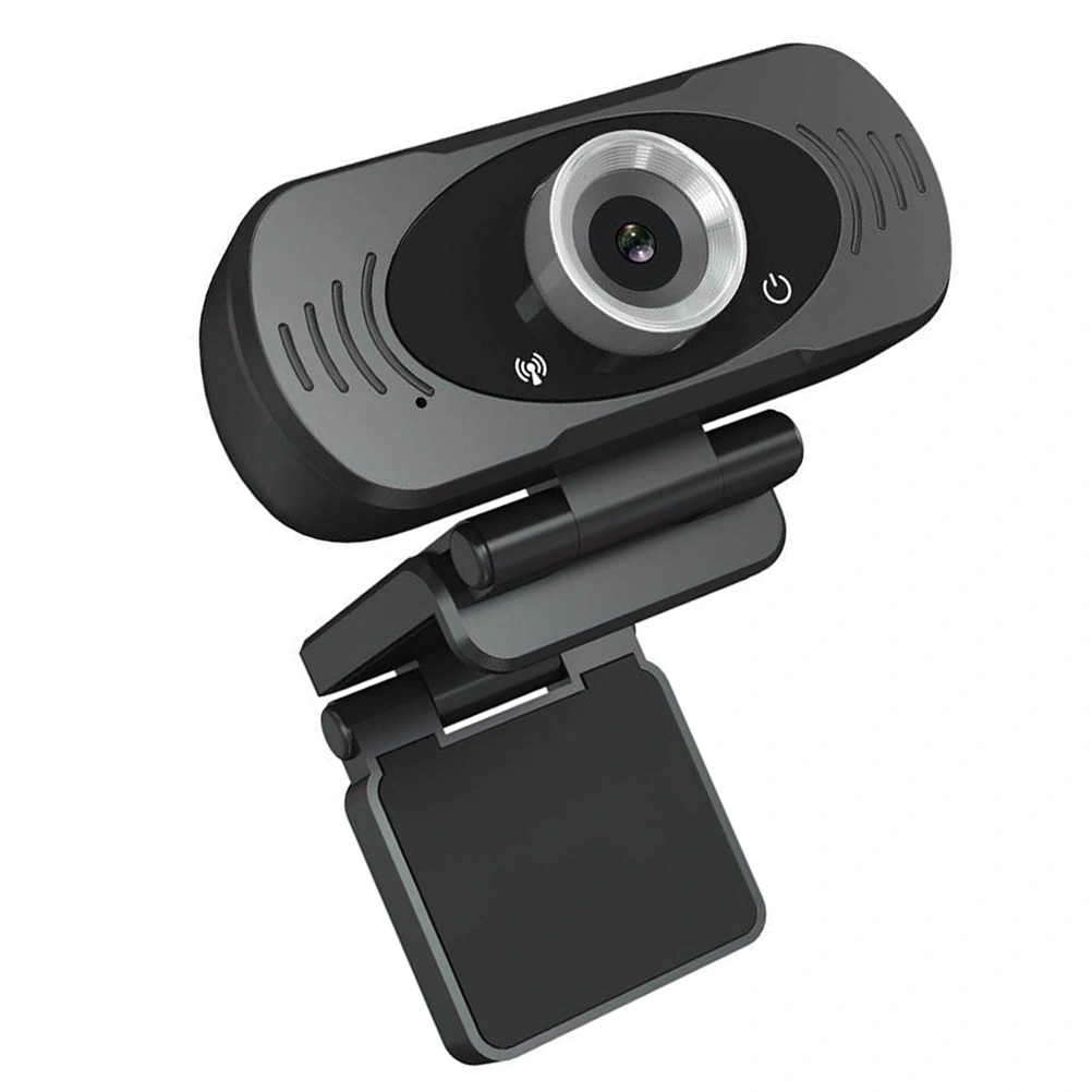 Web Camera USB 2.0 1080P Webcam Web Cam with Microphone for PC Laptop Notebook for Netmeeting (Random Type Cover Plate)