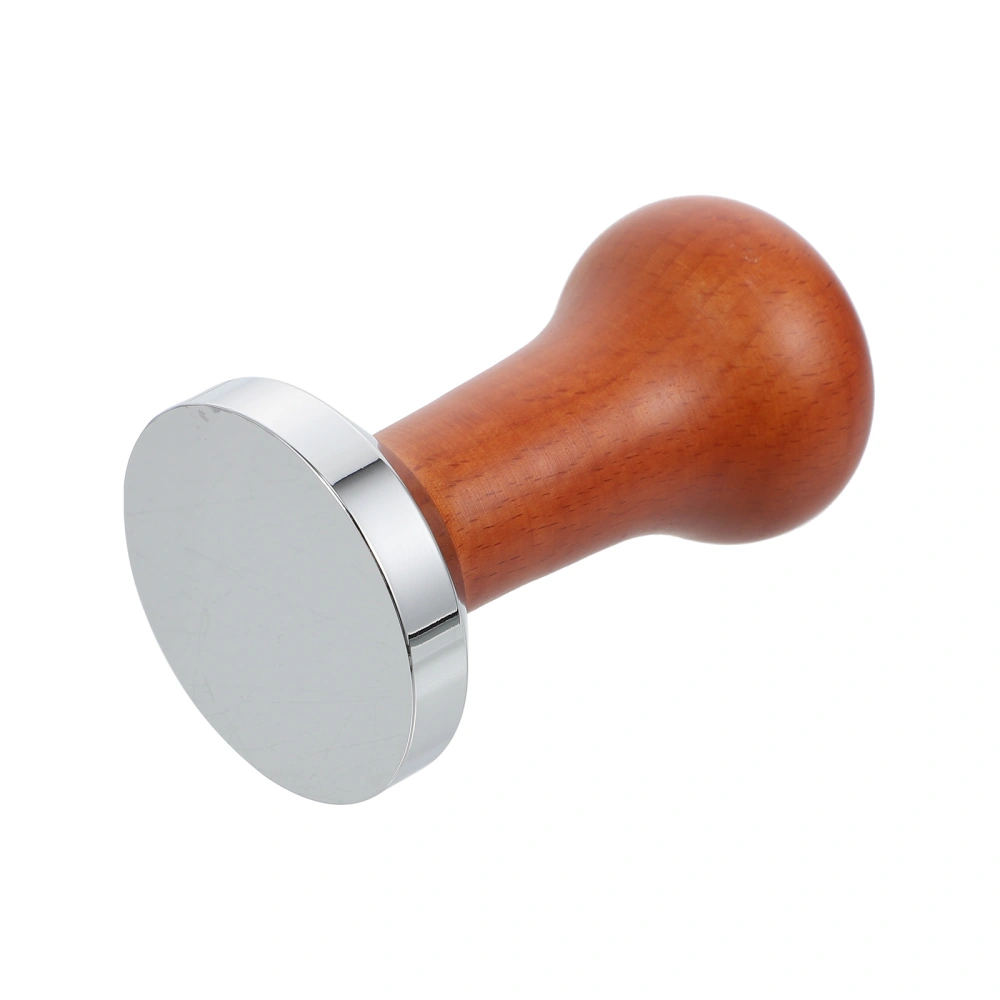 1pc Household Coffee Tamper Wooden Handle Coffee Bean Pressing Tool (Coffee)