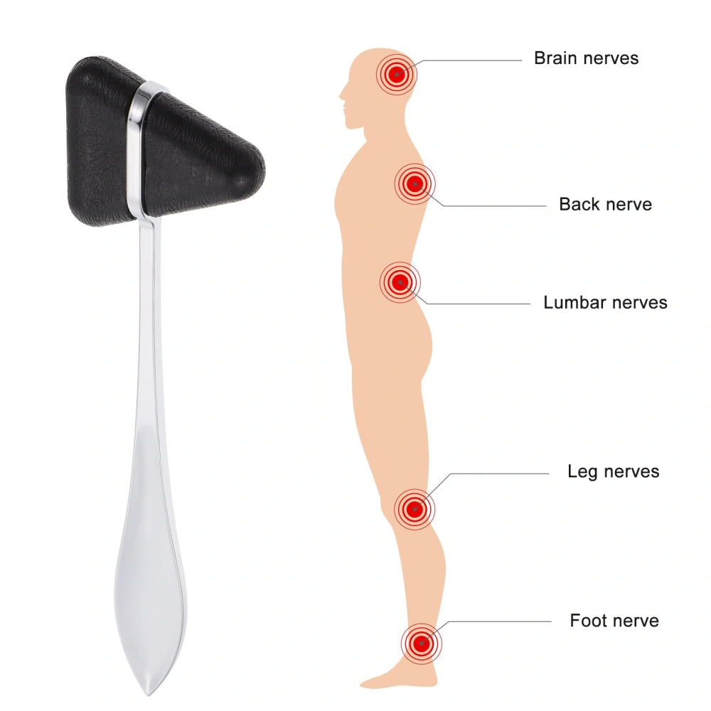 2pcs Neurological Reflex Hammers Percussion Hammers Diagnosis and Testing Hammers