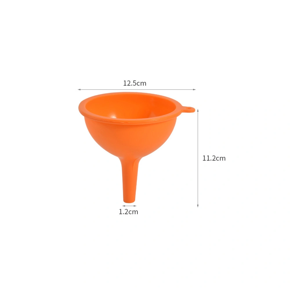 3Pcs Durable Kitchen Funnel Useful Silicone Funnel Liquid Transfer Tool