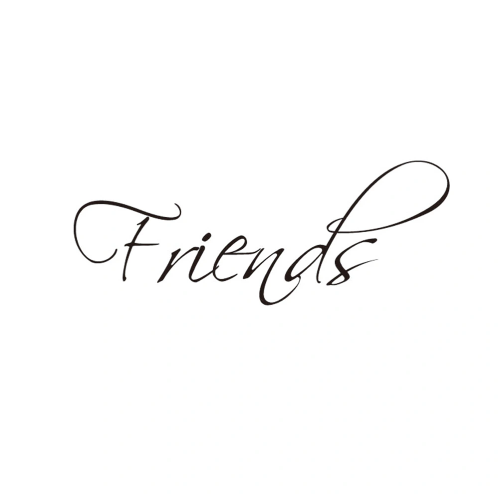 Friends Vinyl Wall Stickers Wallpaper Art Living Room Decals House Decoration