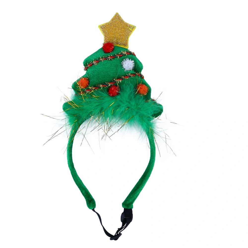 Creative Pet Christmas Tree Headdress Pet Funny Hair Pet Hair Accessories