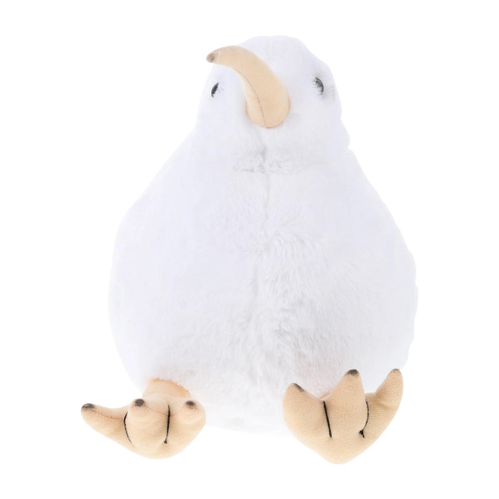 1Pc Plush Bird Modelling Doll Toy Desktop Bird Ornament Adorable Bird Shape Toy