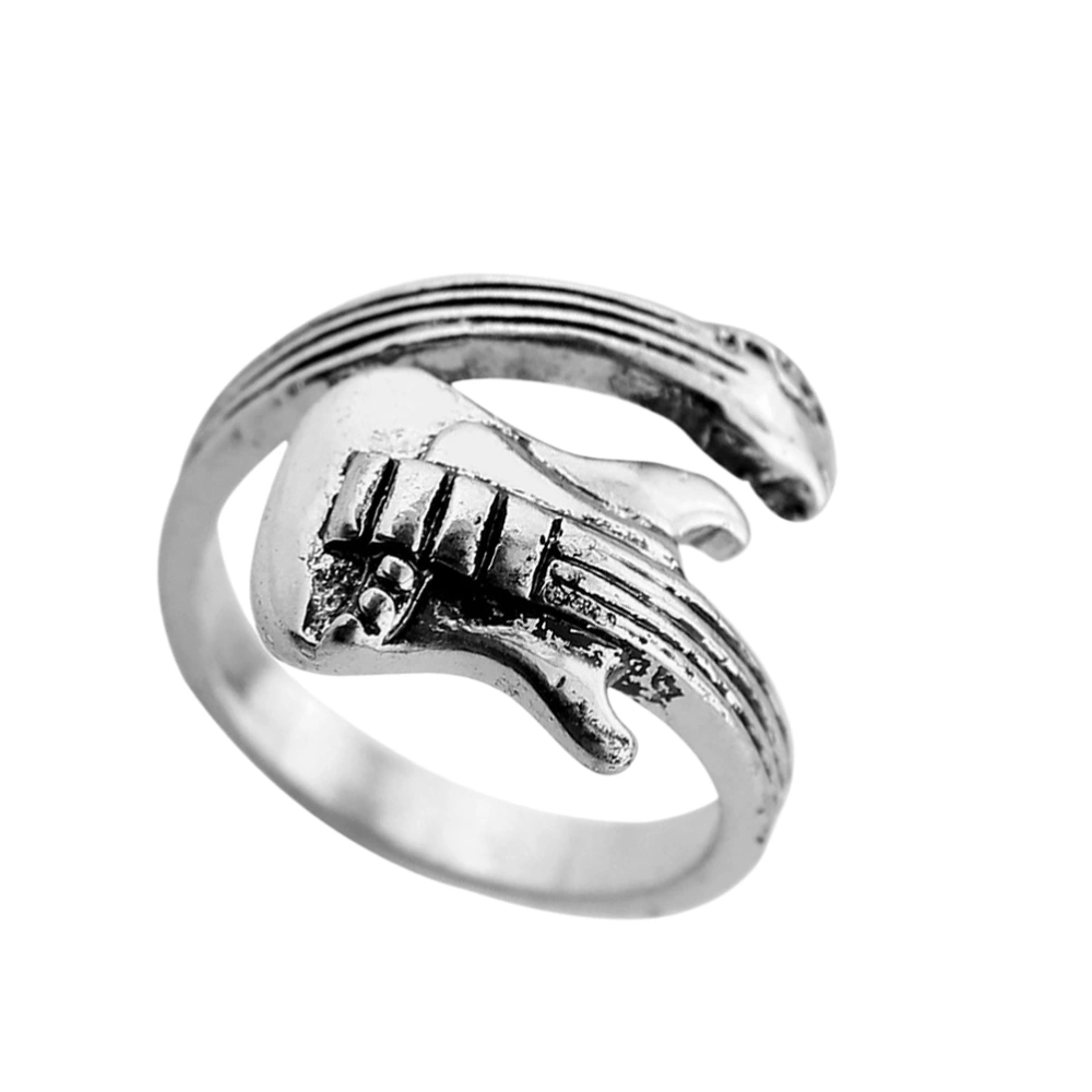 1PC Halloween Prom Music Guitar Ring Creative Halloween Party Ring for Men Women