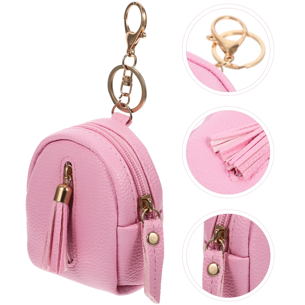 1 Pc Elegant Key Chain Pendant Beautiful Practical Coin Purse Unique Change Bag