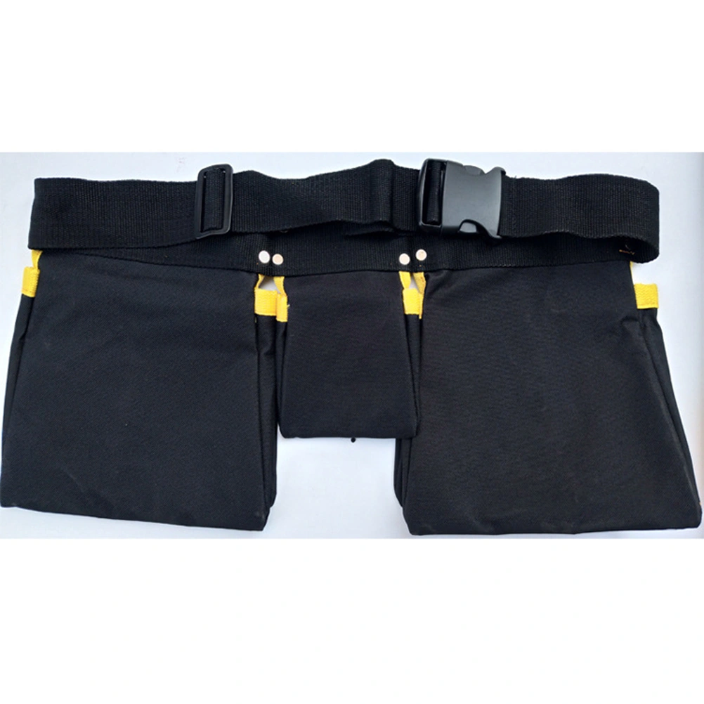 Electrician Tool Bag Oxford Cloth Thickened Waist Pocket Utility Pouch Belt Multi-functional Tool Storage Holder Organizer for Woker