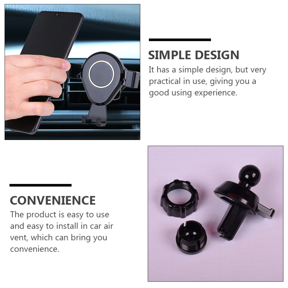 1pc Car Cell Phone Bracket Practical Car Phone Rack Auto Air Vent Phone Holder