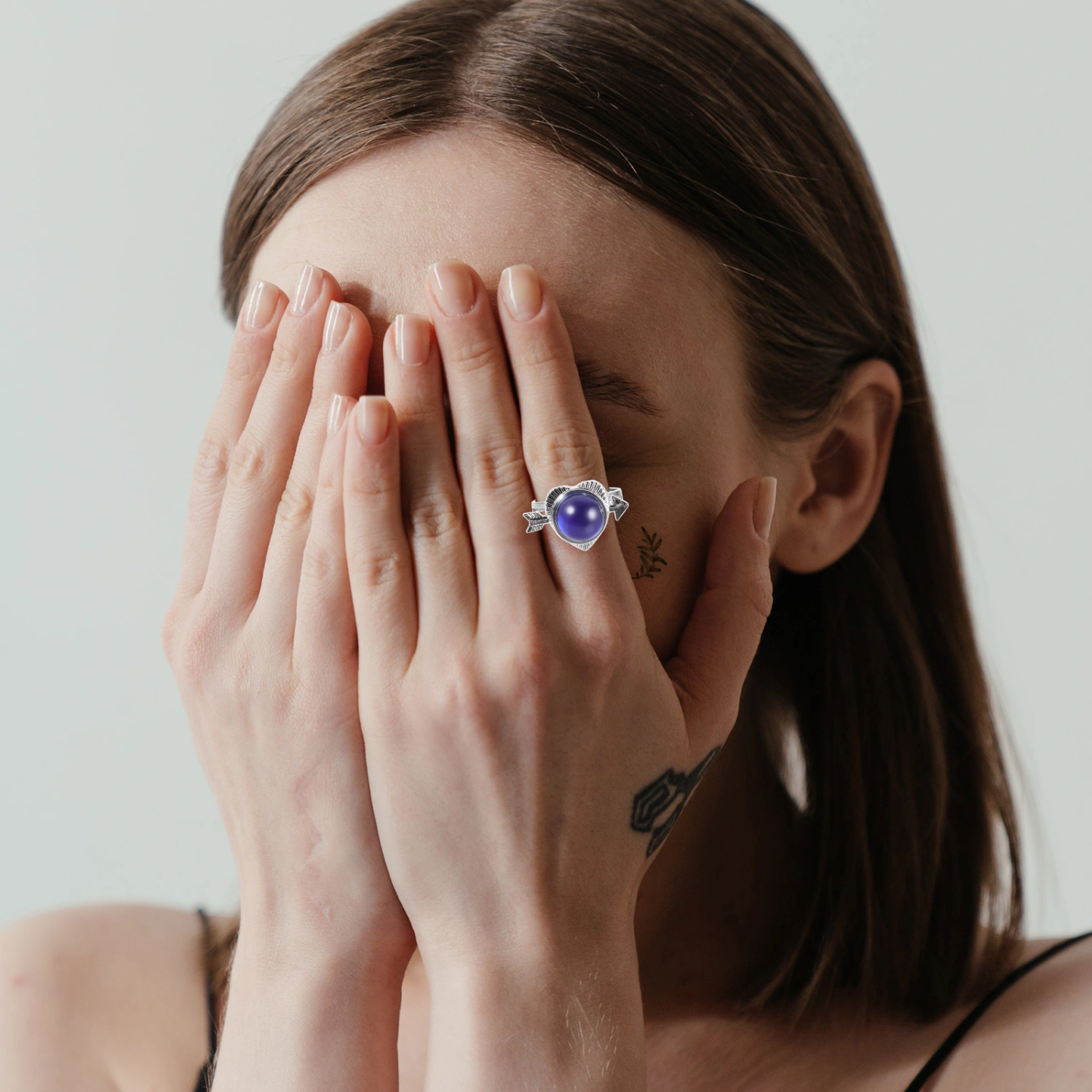 Mood Ring Emotion Ring Mood Jewelry Temperament Ring Women Valentine Gift
