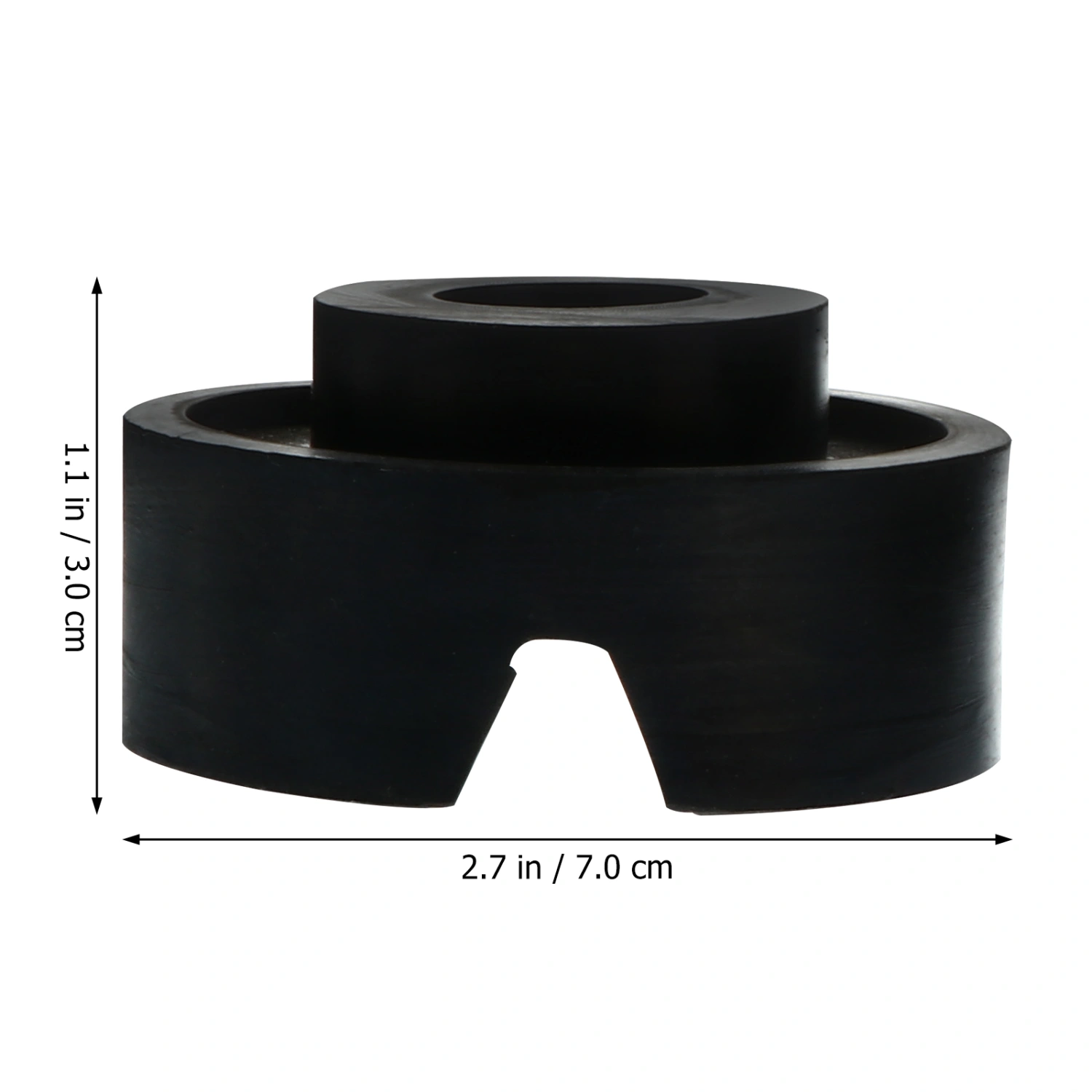 2pcs Auto Lift Jack Stand Rubber Pad Rubber Floor Jack Pad Frame Rail Adapter