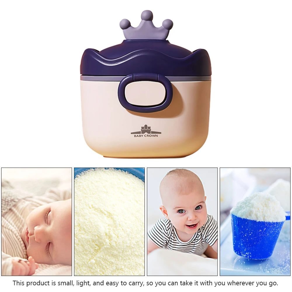 Portable Milk Powder Box Moisture-proof Baby Formula Dispenser Snacks Container