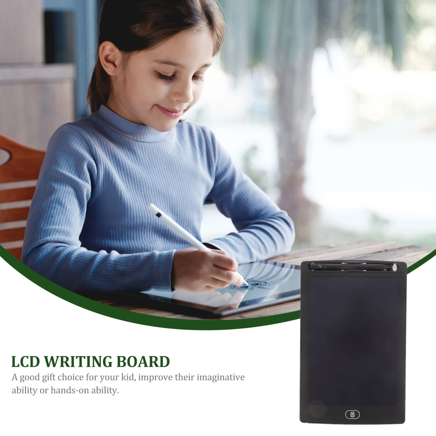 Kids LCD Writing Board Toddlers Drawing Tablet Portable Graffiti Board Educational Plaything