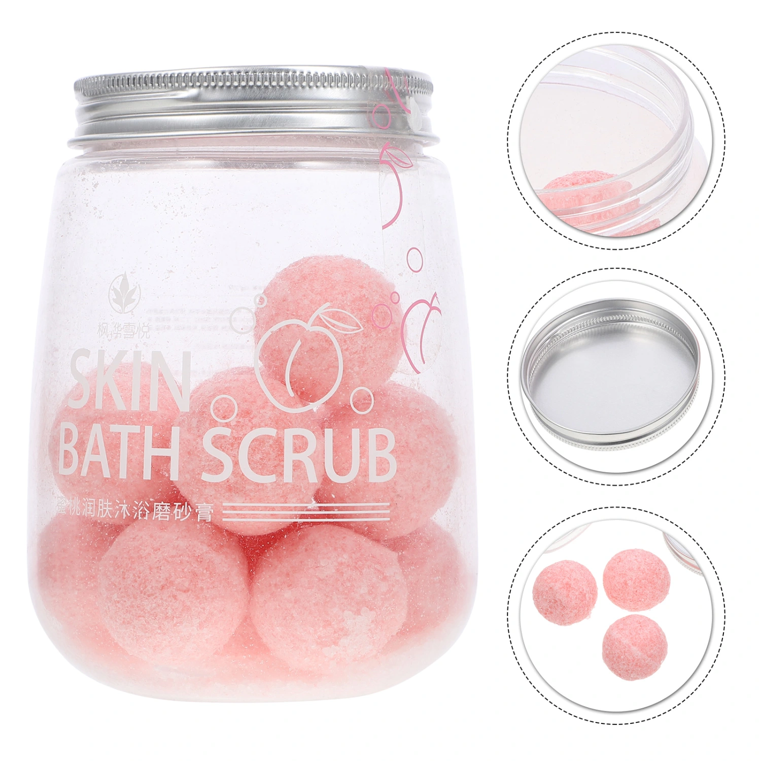 1 Set Body Exfoliator Scrub Ball Exfoliating Body Scrub Bath Scrub