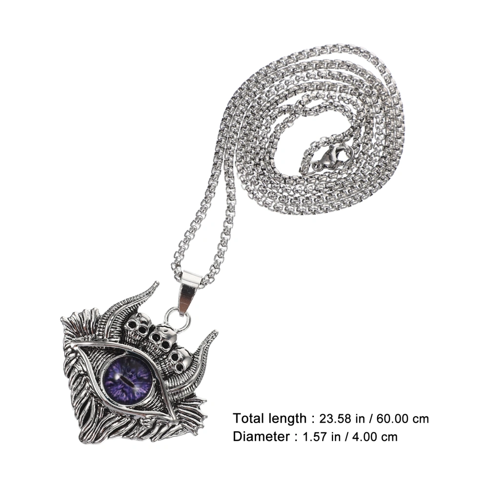 Evil Eye Necklace Stainless Steel Neck Chain Evil Eye Pendant Necklace Chain