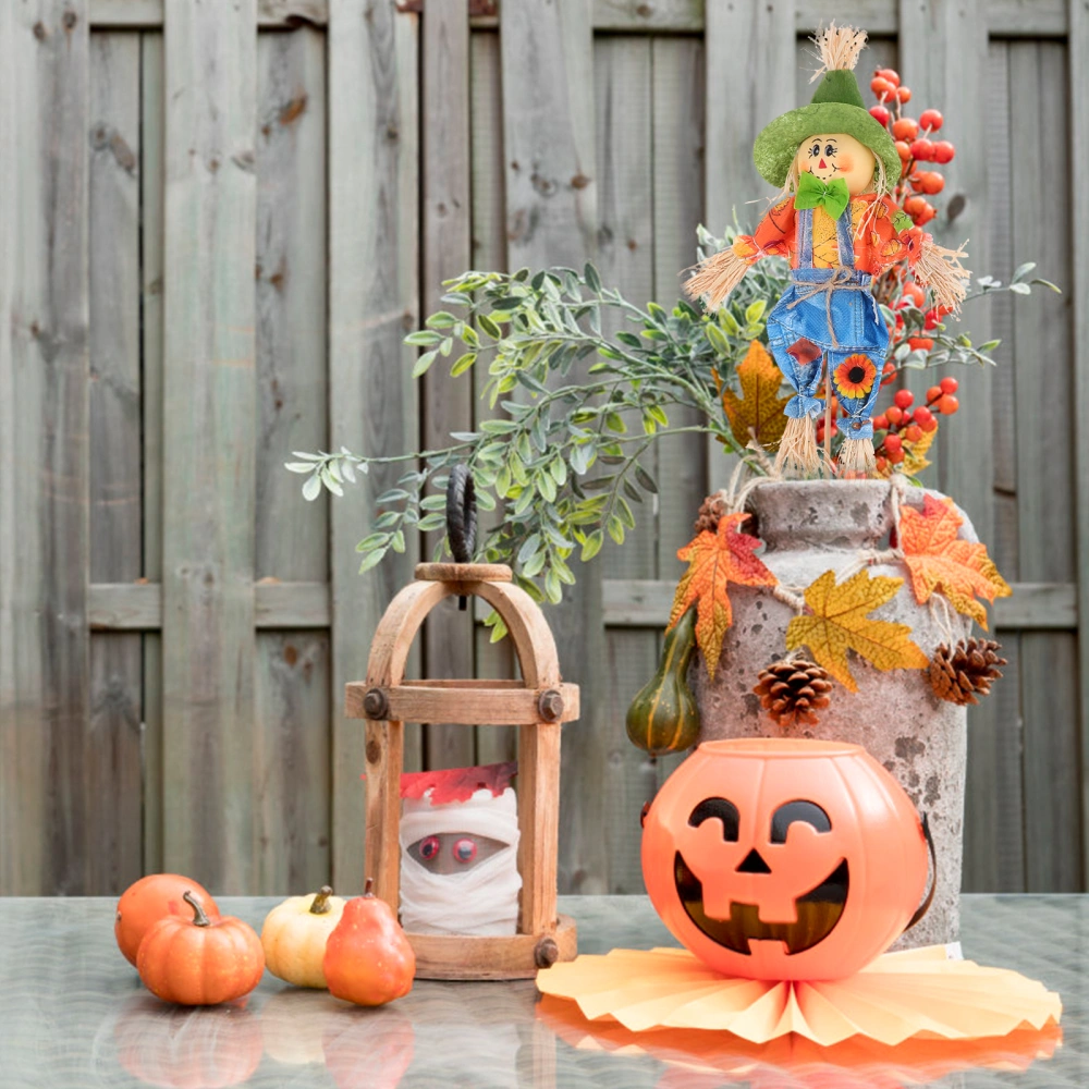 Halloween Stylish Scarecrow Decoration Creative DIY Bouquet Scarecrow Ornaments