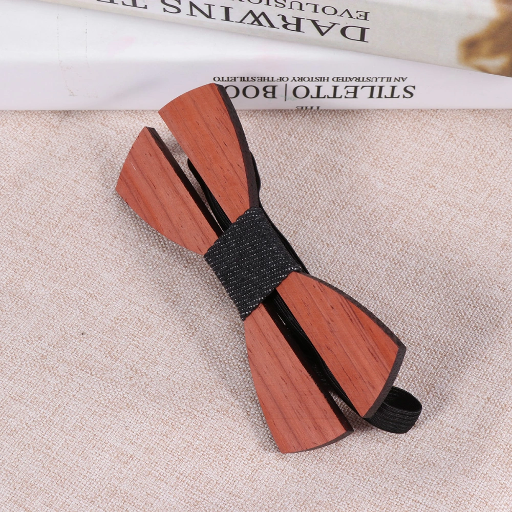 1pc Men Male Wooden Bow Tie Necktie Hand Made Cfrafts Wedding Party Decor