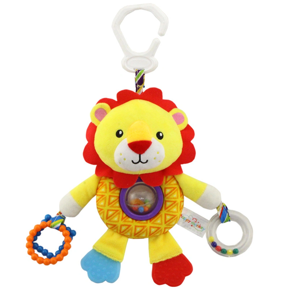 Infant Baby Toys Plush Lion for Pushchair Pram Car Seat